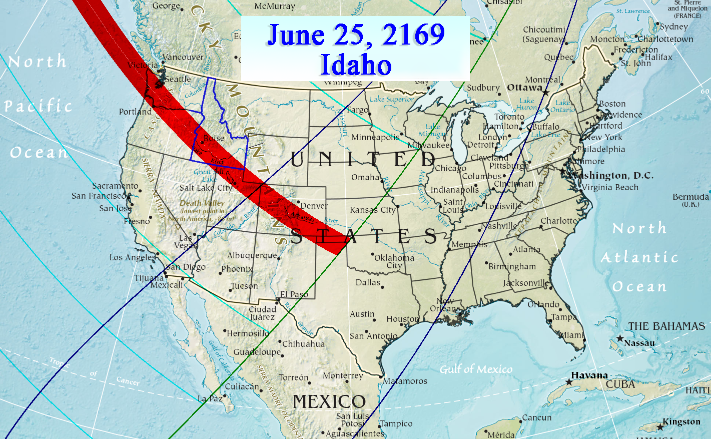 Idaho Solar Eclipse April 8, 2024